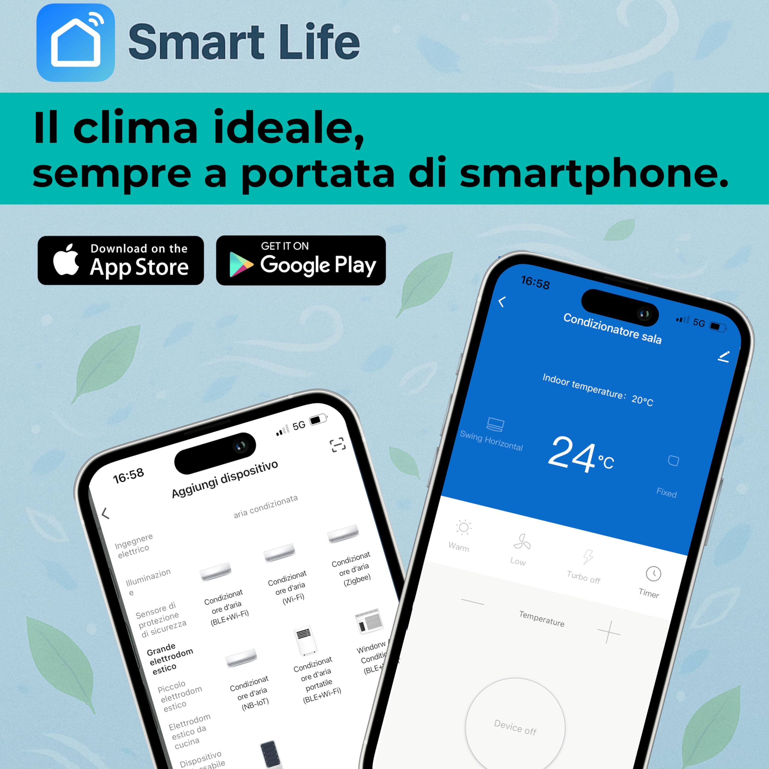 DIGIQUEST Climatizzatore A Colonna 24000BTU Inverter V5 | WiFi integrato | R32 | A++ Raffreddamento/A+++ Riscaldamento | I FEEL | Flusso d'aria 3D | TURBO | Notte | SEER 6,1| SCOP 5,1 | CLIMA00074