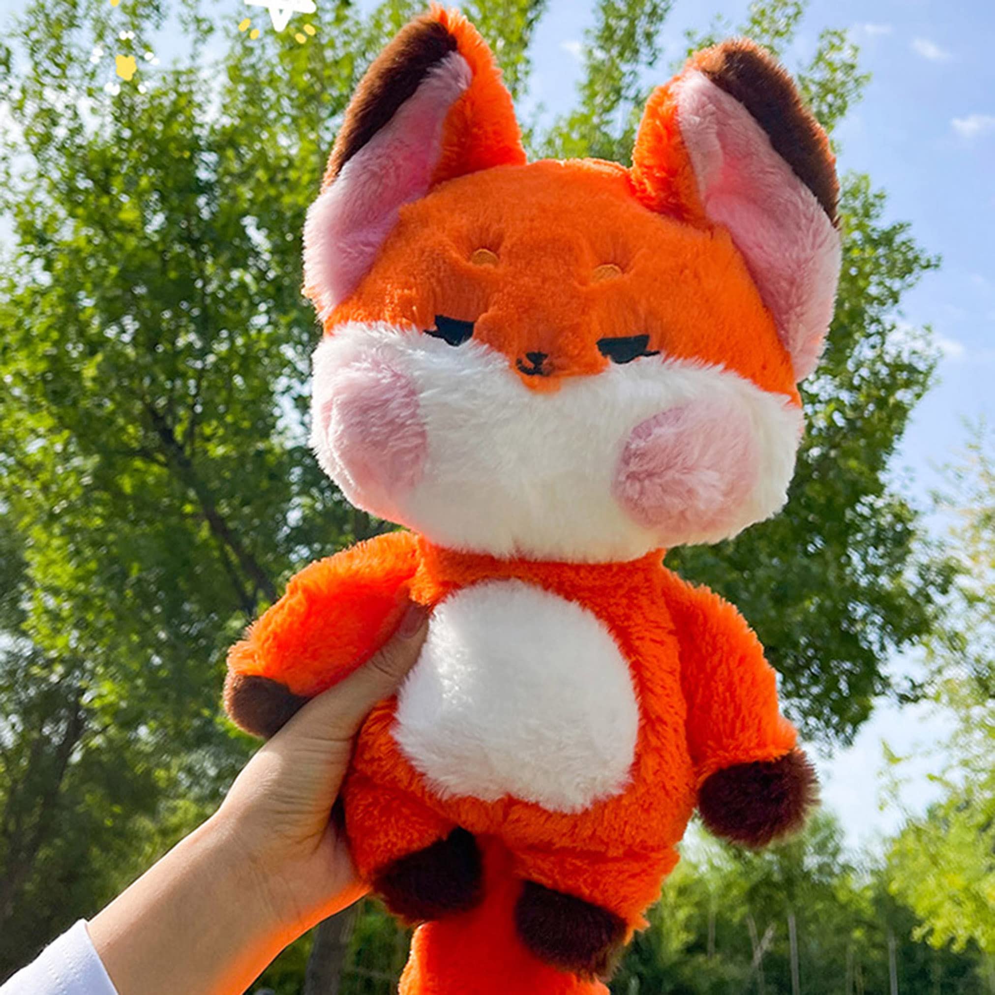 きつねのぬいぐるみ Amazon.co.jp: 14インチ キツネのぬいぐるみ 大きなしっぽ付き