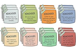 24 Pcs Mental Health Awareness Stickers: Essential Waterproof Reminder Decals Brightening Your...