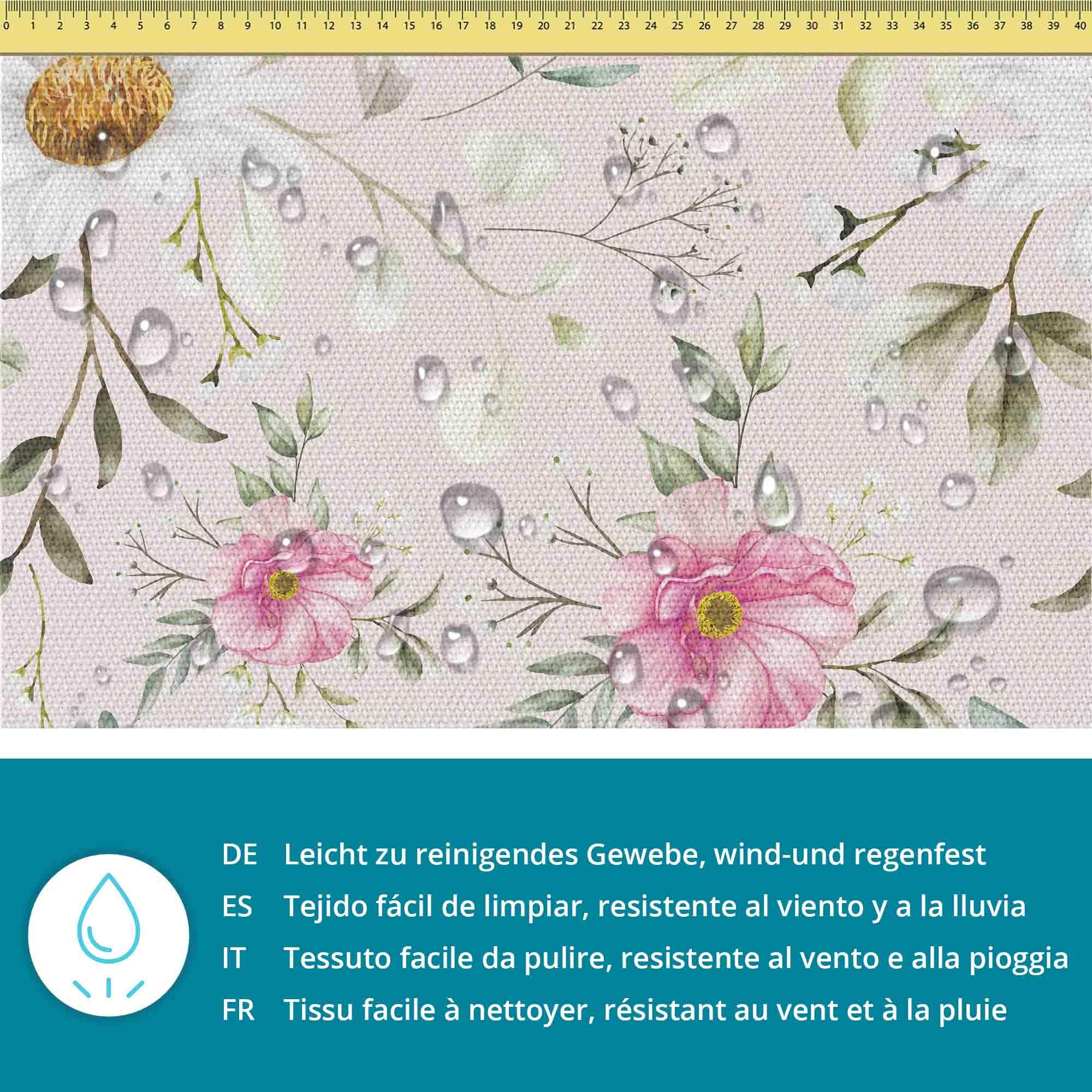Tissu Imperméable Polyester 600D - 160cm Large - Toile Extérieure Au Mètre