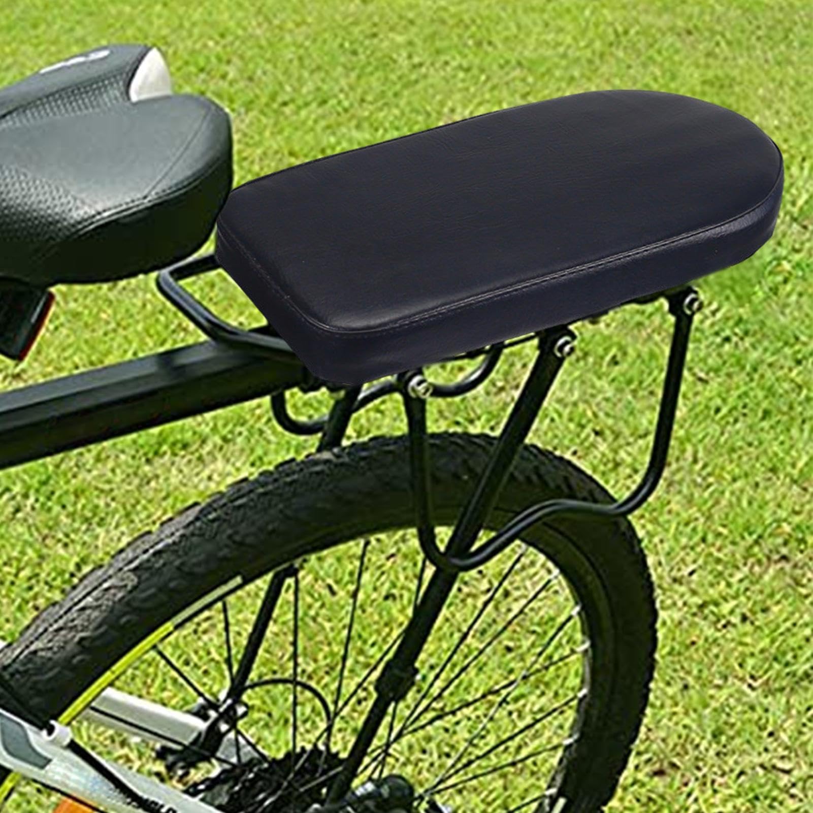 Coussin De Siège Arrière Pour Vélo – 30x15x3,5 Cm, Mousse épaisse, Cuir PU, Pour VTT/route