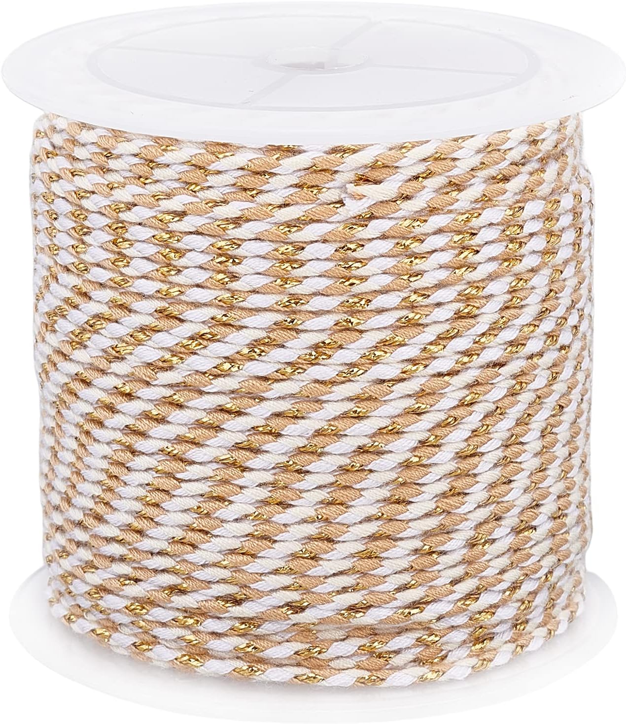 PH PandaHall 22 Yards 1.5mm Cotton Twisted Cord 4Ply