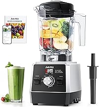 Aeitto Blenders for Kitchen with 68Oz. Large Capacity, 1800W Max Power S...