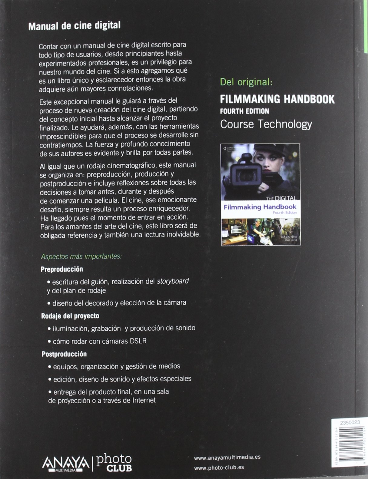 Manual de cine digital (Photoclub)