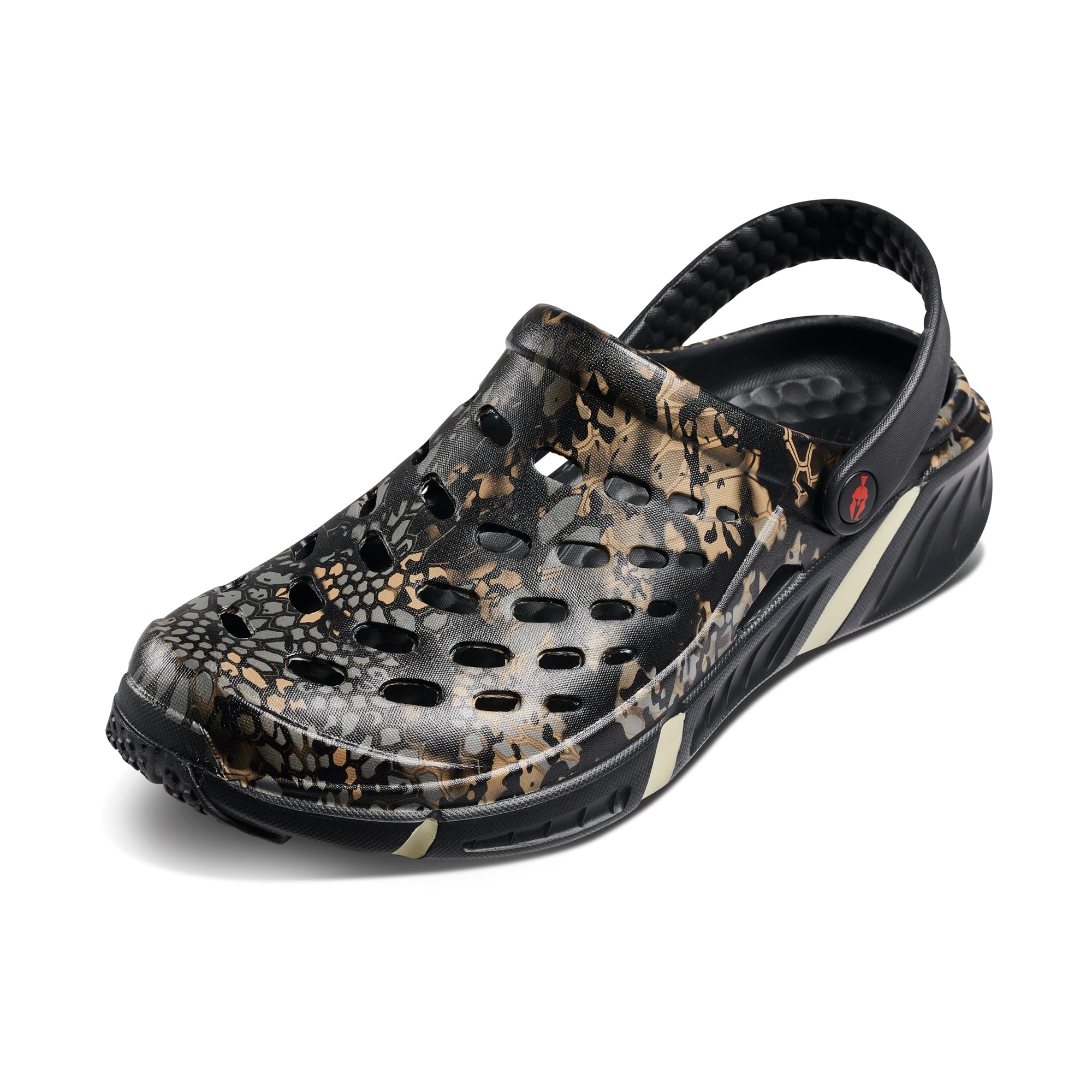 Men's Trekking Clog by Joybees - Olive/Charcoal