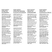 Vista 3 de Pop-Tarts - Tostadas, alimentos para el desayuno, bocadillos para niños, paquete variado (60 Pop-Tarts)