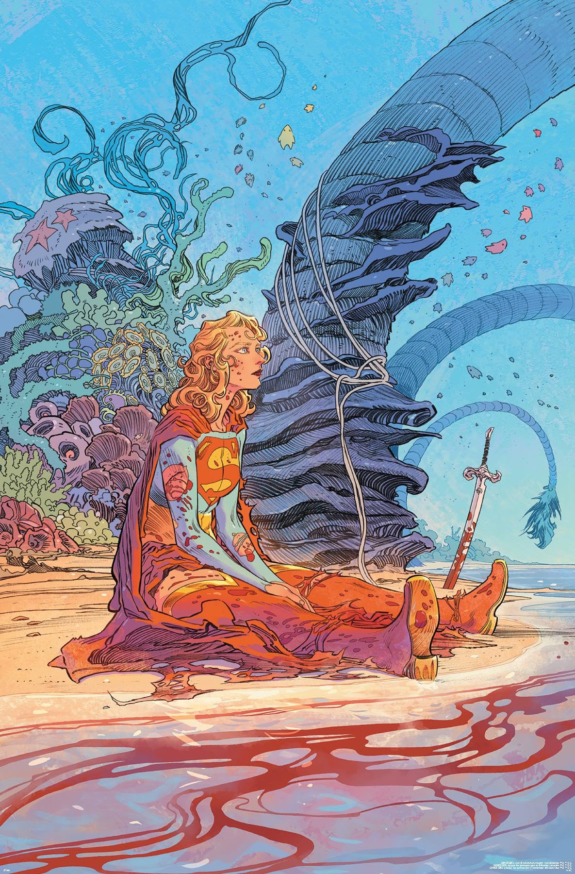 Supergirl Woman of Tomorrow Variant Cover 8 Poster Review