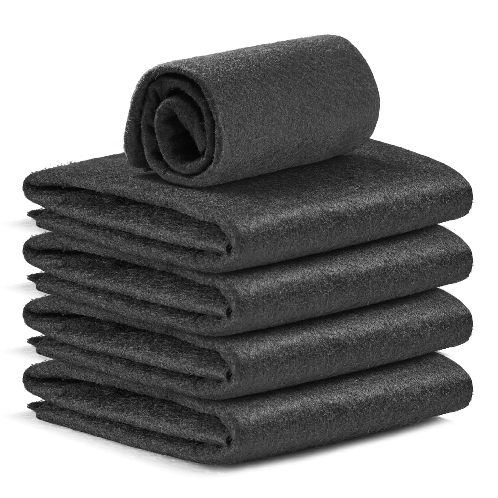 dusiahei Thickened Magic Cleaning Cloth for Glass, 5-Pack Microfiber Cloth