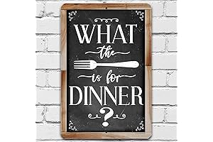 Rustic Home Signs Wall Decor 'What The Fork'