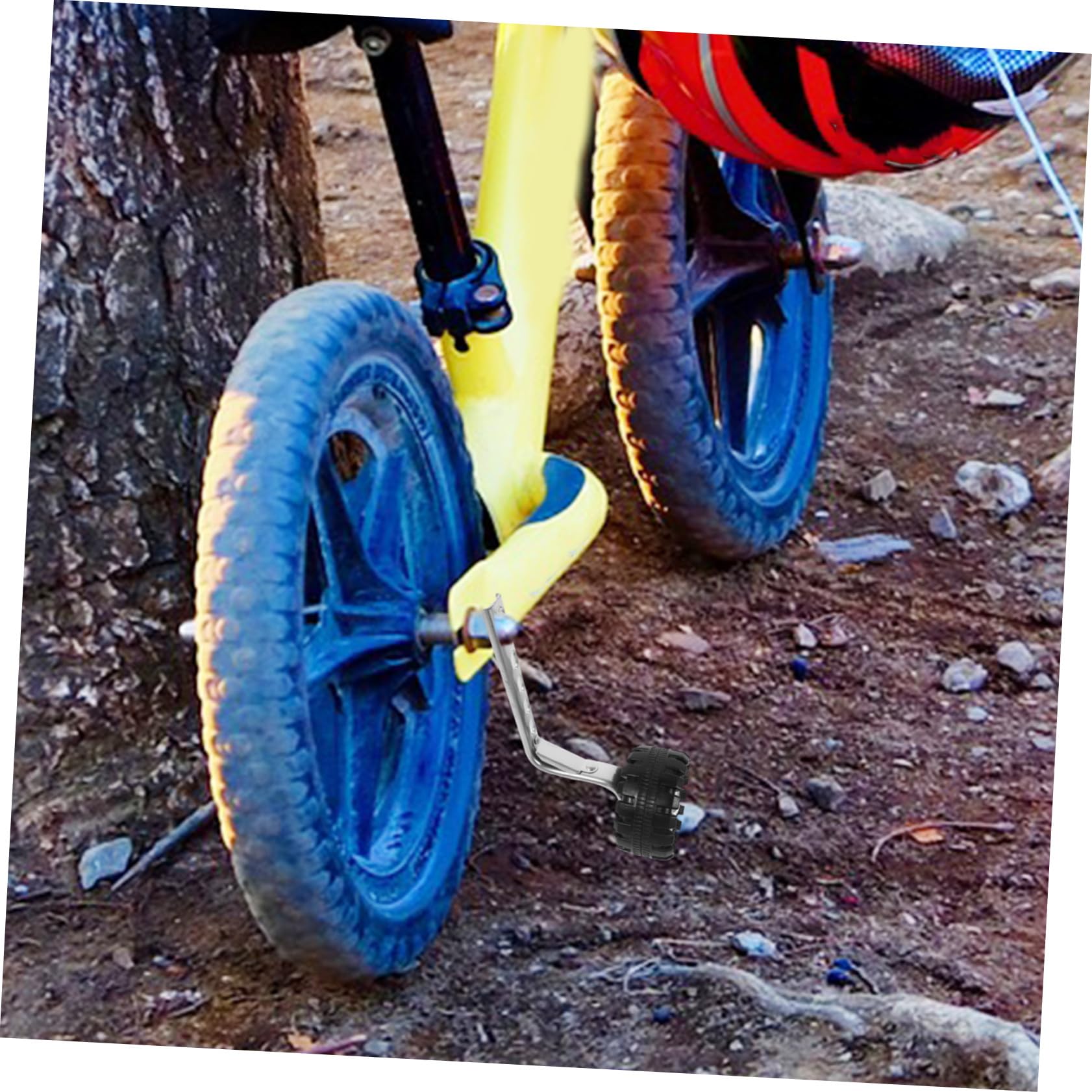 Supvox Kinderfahrrad Stützräder 1 Satz Metall, Sichere Balance für Kinder