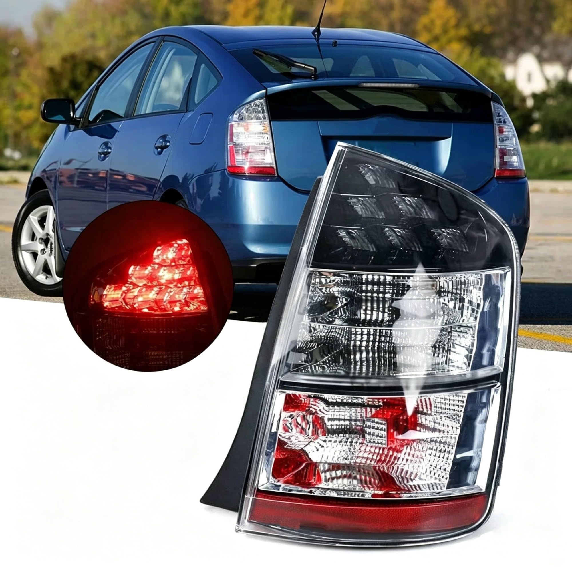 Dla Toyota Dla Prius 2005 2006 2007 2008 2009 Samochód Lampa Tyłowa Lampa Hamulcowa Lampa Jazdy(Left)