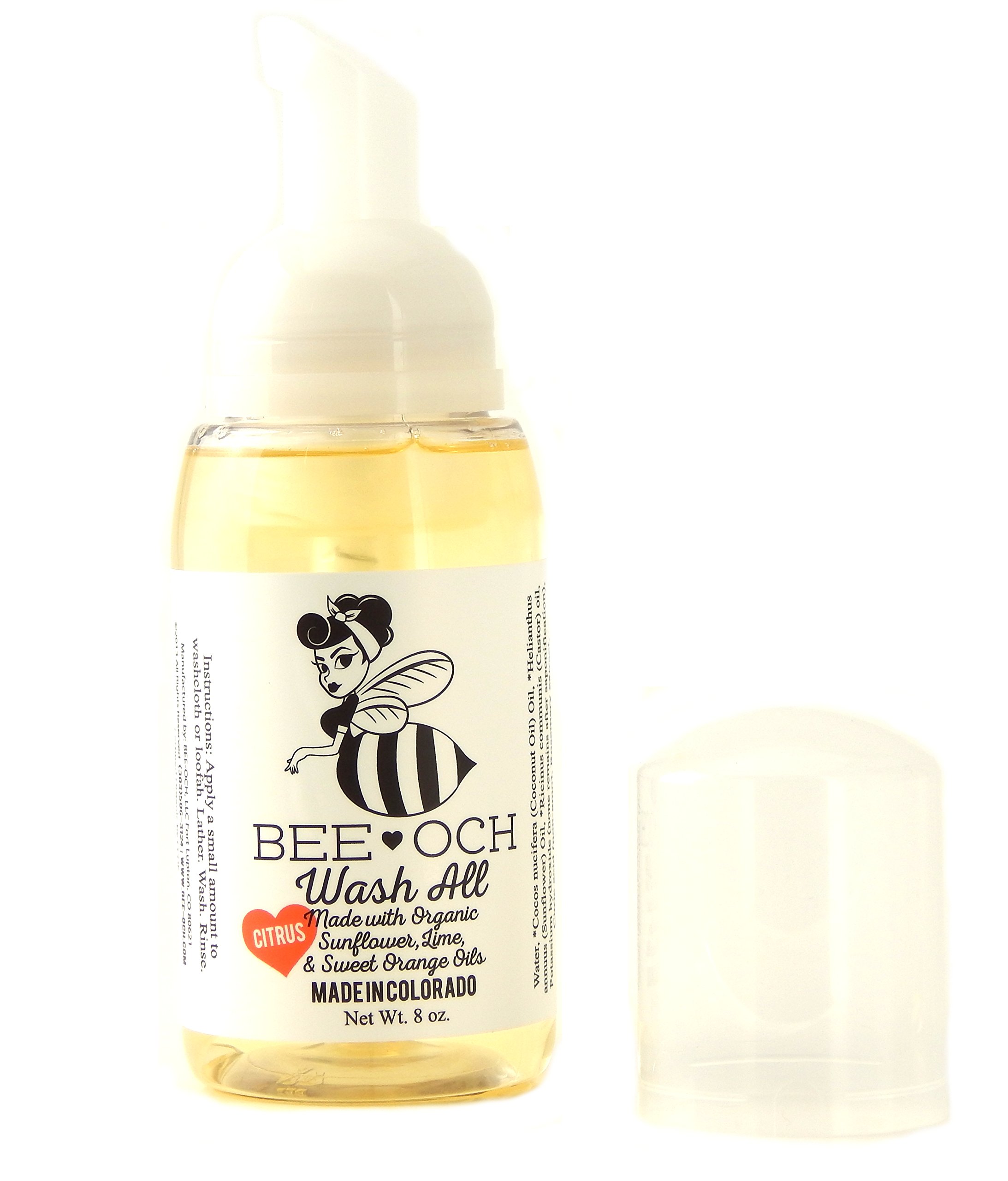 Certified Organic, 100% Natural & Chemical Free Body/Hand Wash - Citrus