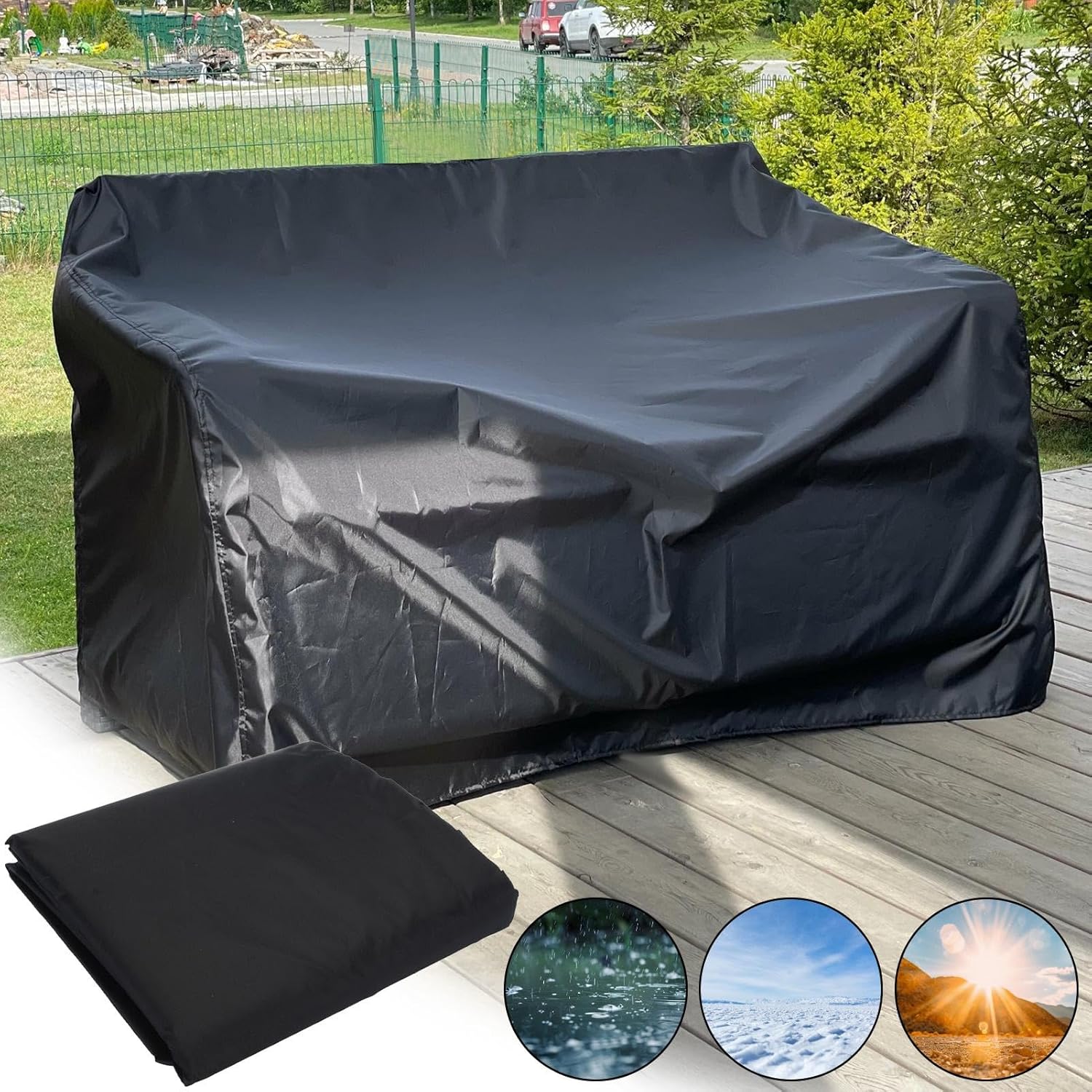 パティオ家具カバー、パティオ家具用屋外カバー | 防水ガーデン家具カバー | 210D オックスフォード布防水屋外家具カバー、屋外家