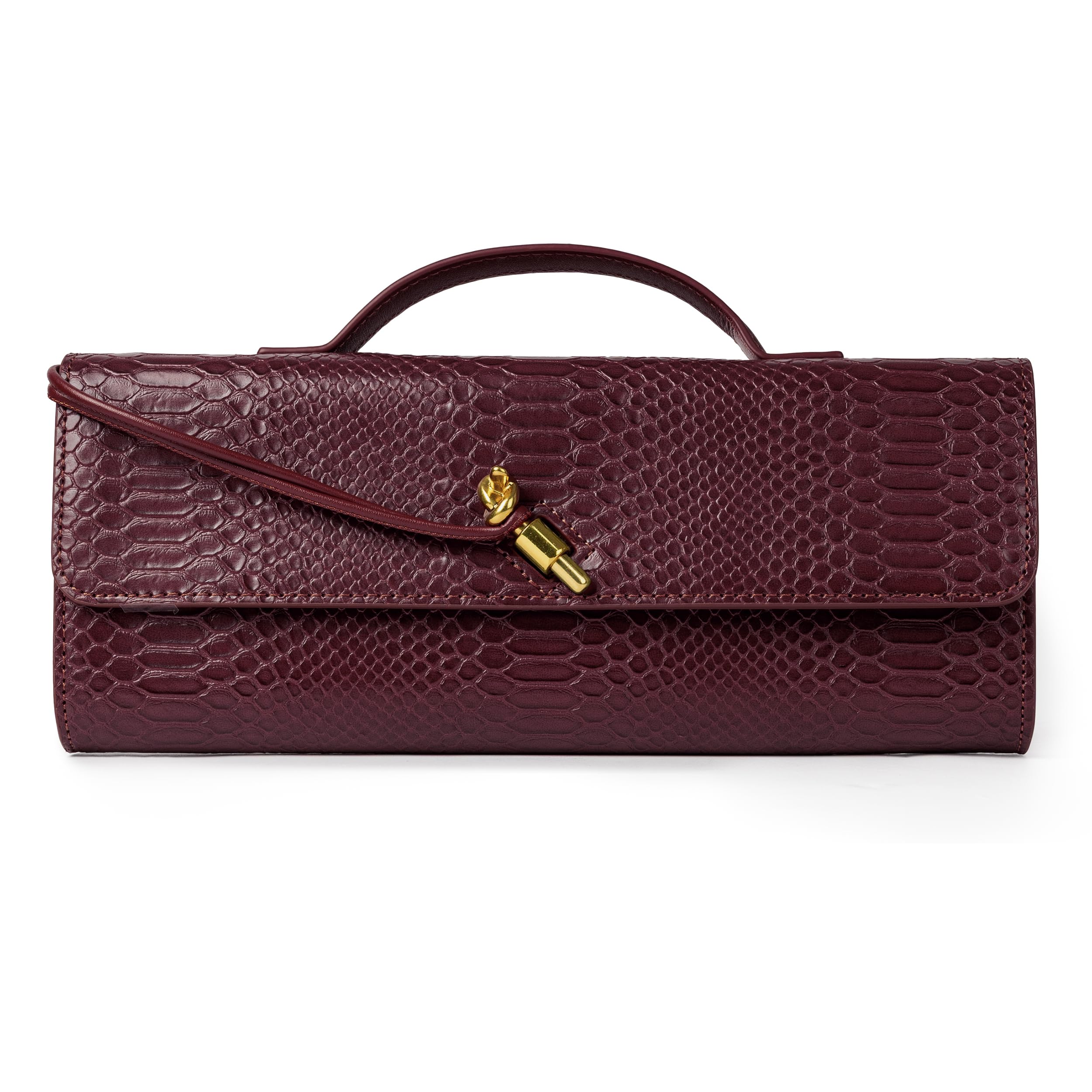 Joryin Woven Purse for Women Evening Clutch Woven Leather & Suede Handbags Crossbody Bag Suede Purse Formal Evening Bag