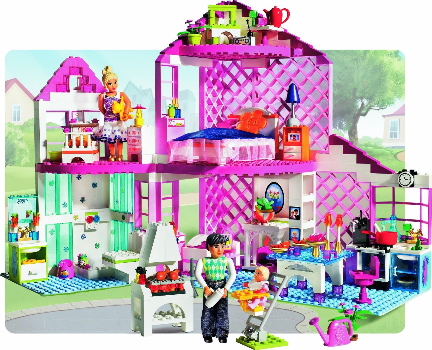 Amazon.co.jp: LEGO 7586 Sunshine Home(レゴ ベルビル サンシャイン 