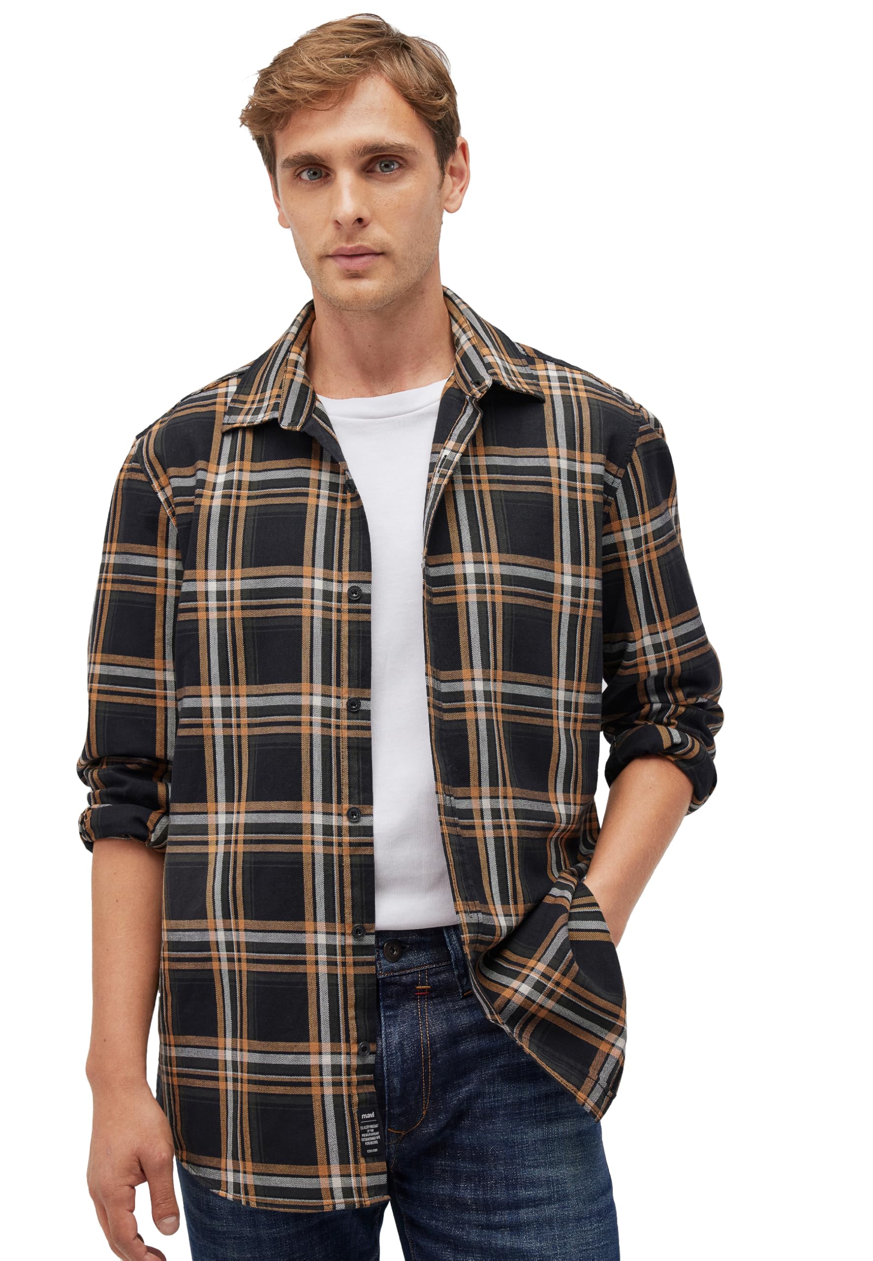 Mavi Koszula Mężczyźni Check Shirt