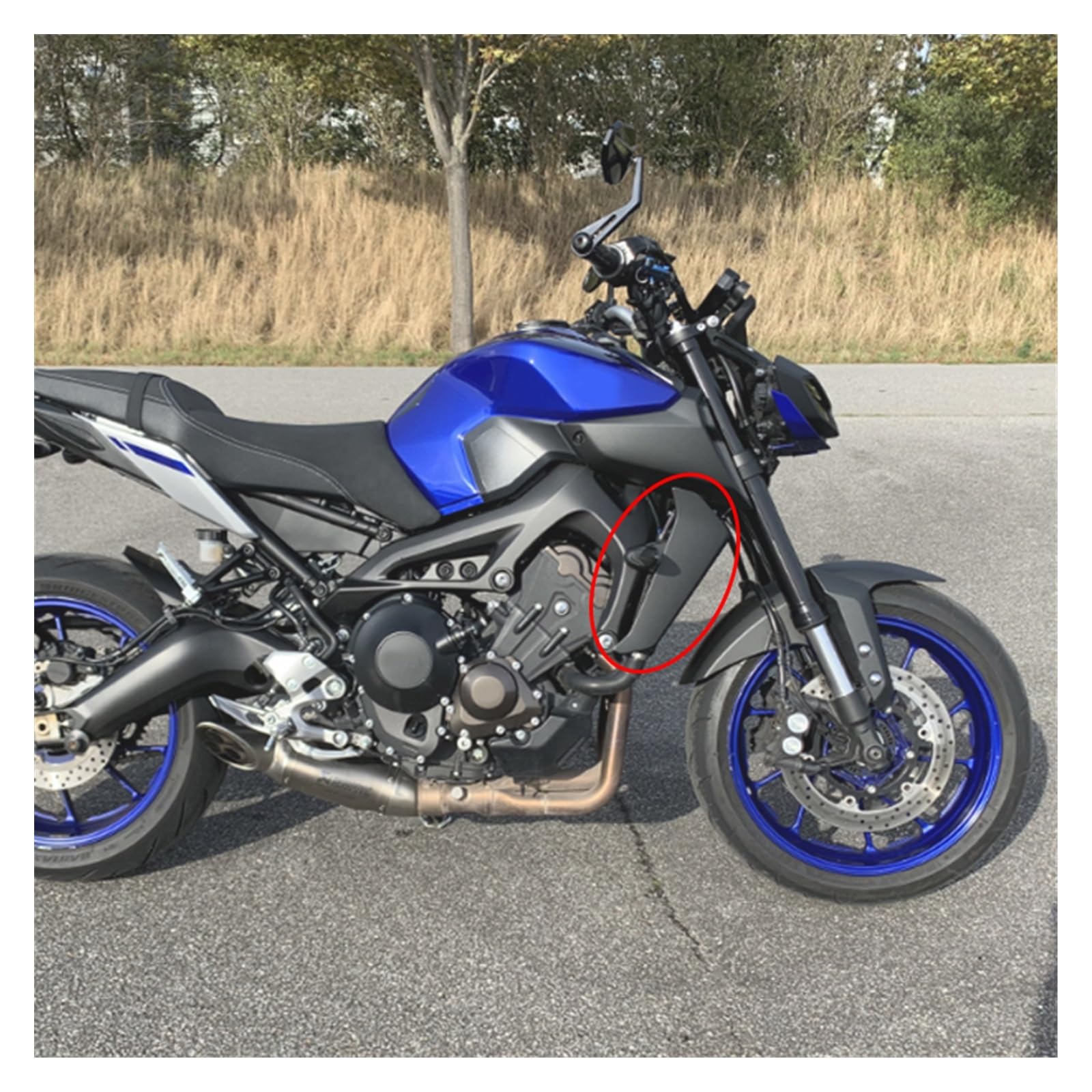 Amazon.co.jp: オートバイアクセサリーラジエーターサイドパネル