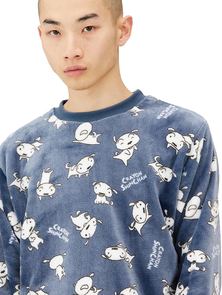 Amazon.co.jp: [Airin] クラシック クレヨンしんちゃんシロ柄