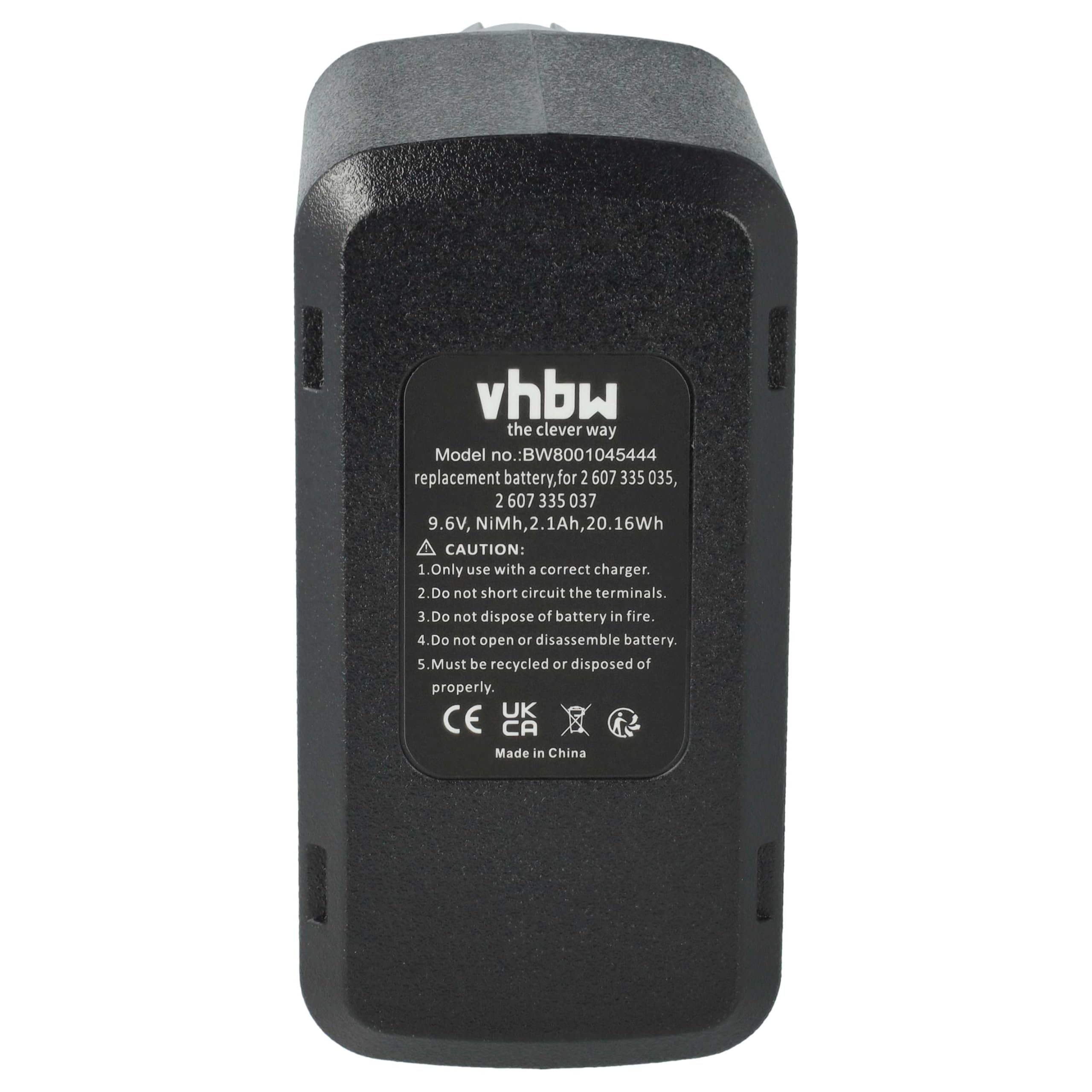 vhbw 2 x akumulator zamienny do Bosch 2 607 335 152