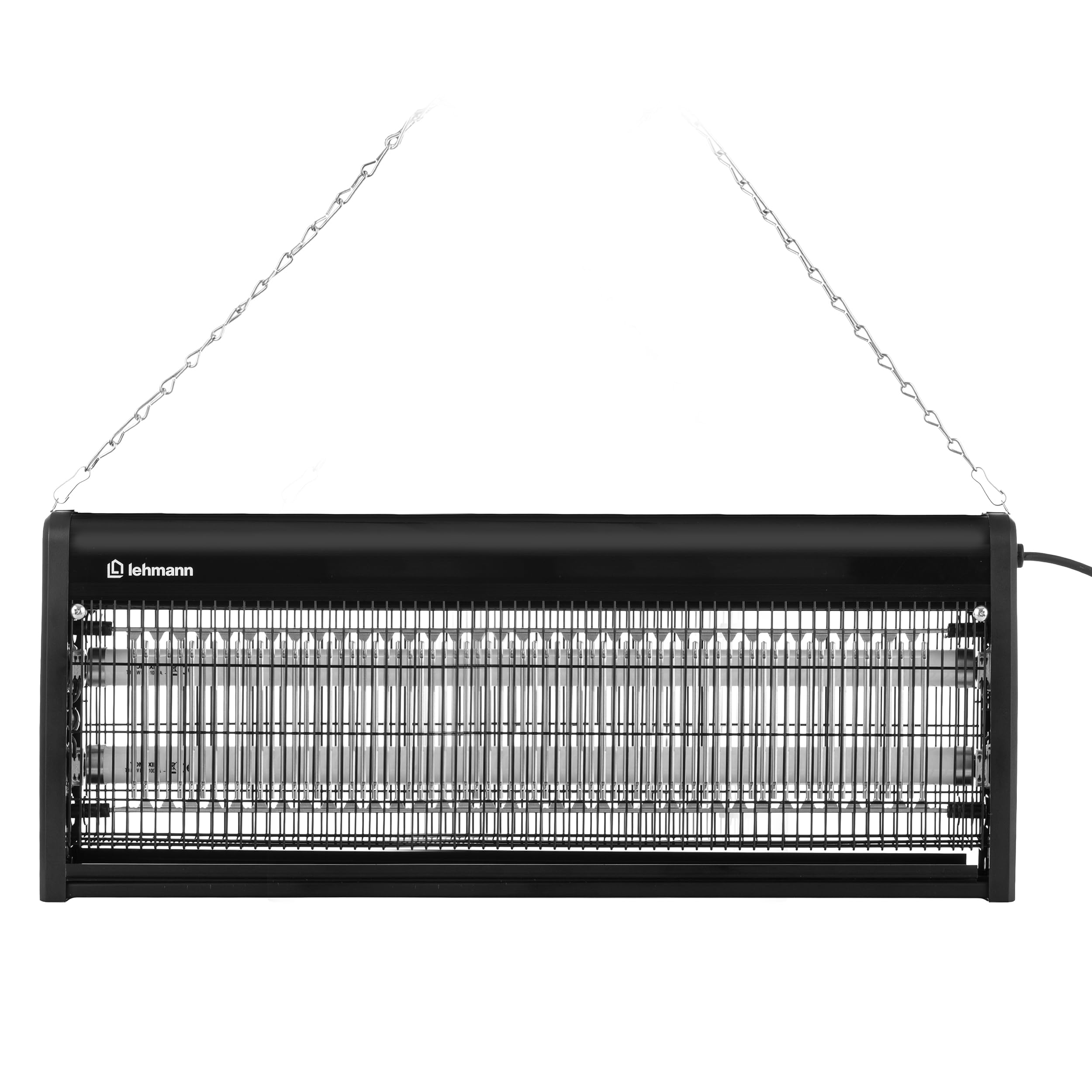 LEHMANN Lampada Antizanzare Elettrico 40W, Zanzariera Elettrica contro Insetti, Zanzare e Mosche senza Prodotti Chimici, Controllo Remoto con Telecomando, Silenziosa, Lampada Zanzare fino 400 m²