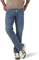 Jeans masculino lendário relaxado reto