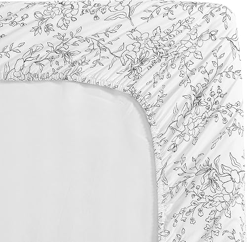 Miniatura 4 de Stone Cottage - Sábanas matrimoniales, juego de ropa de cama de percal de algodón, juego de ropa de cama ideal crujiente y fresca (Hawley Floral,