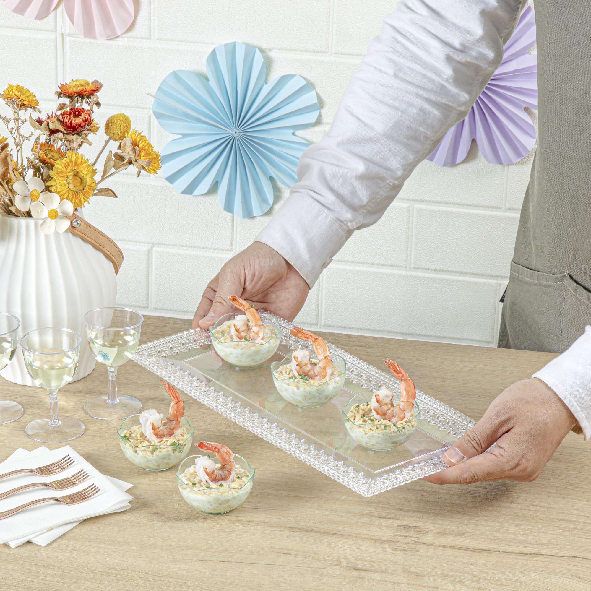 Restaurantware Le Fleur Cup 100 count box