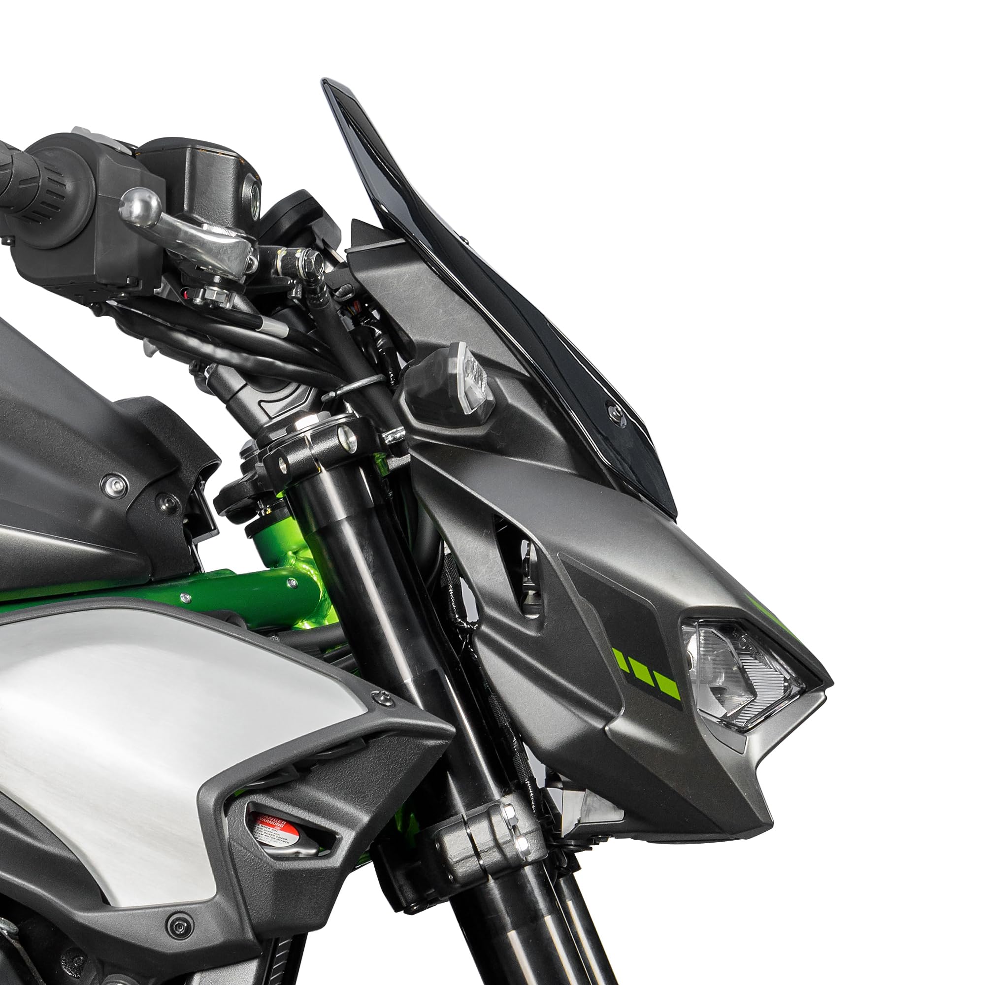 Deflectores de viento para motocicleta para Z900 2025 2026 Z 900 Adventure Sport Parabrisas Carenado Deflector Protección Más Alto (Humo)