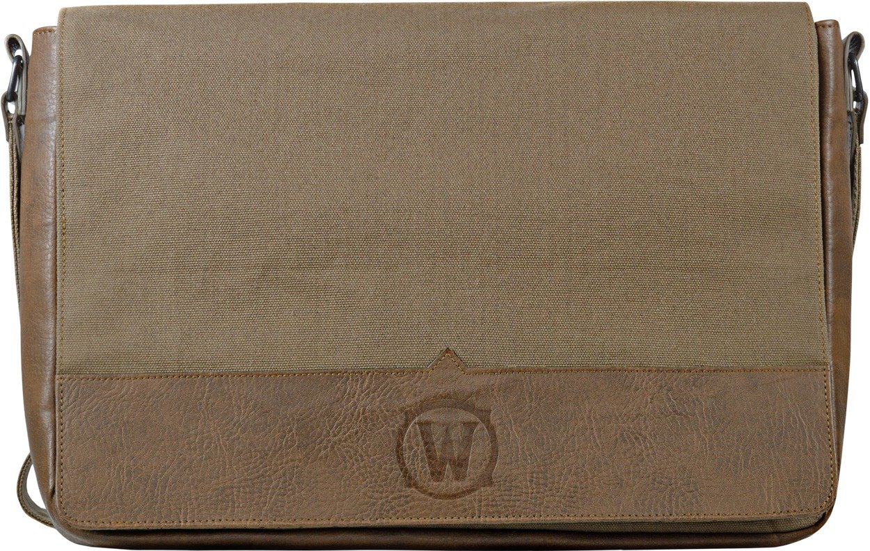 Musterbrand World of Warcraft Messenger Bag Knowledge Brown ONE