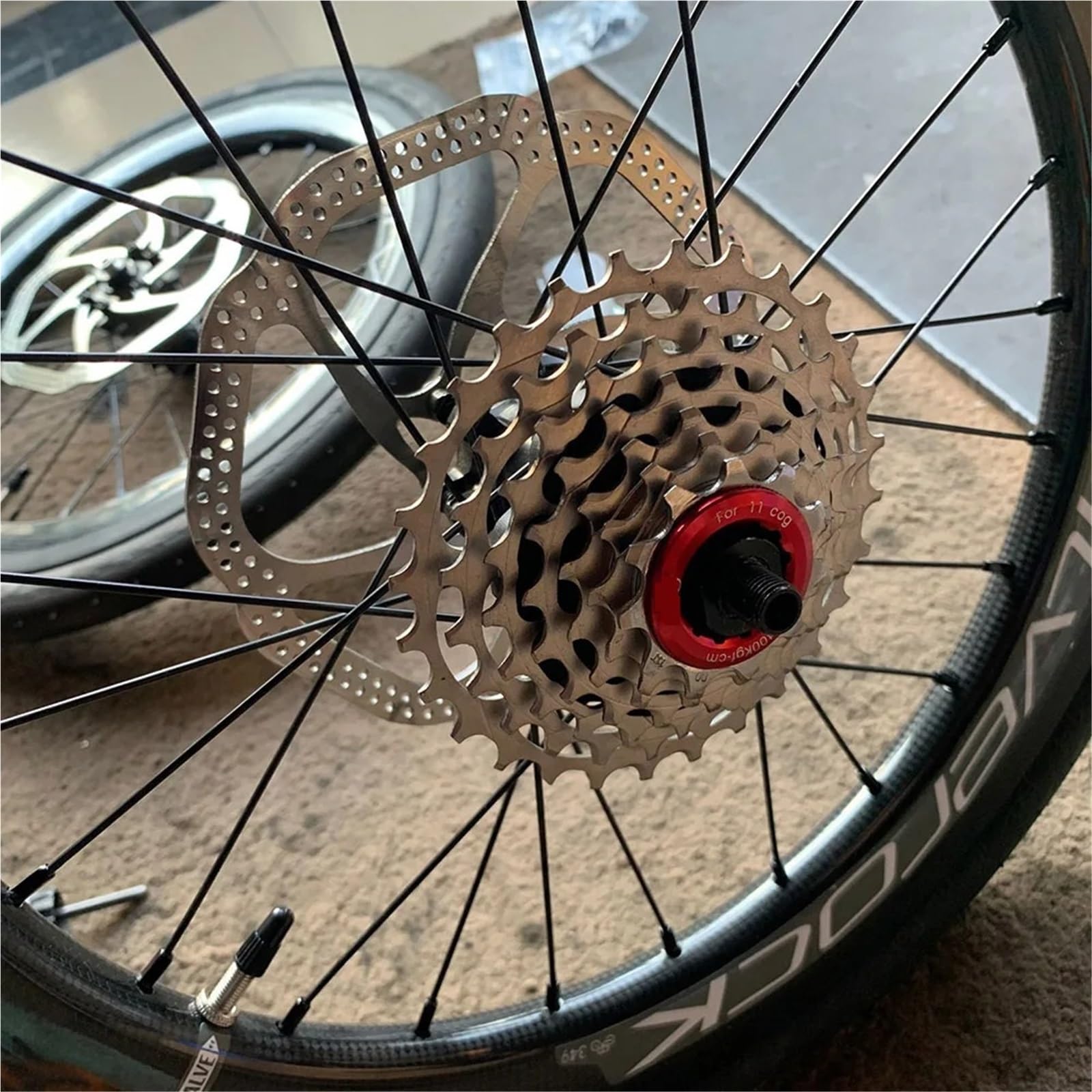 Zębatka kasetowa Pasuje do SILVEROCK Freewheels External 7 Speed ​​do składanego roweru Brompton Cassette Bicycle Chainwheel Chrome Sprocket