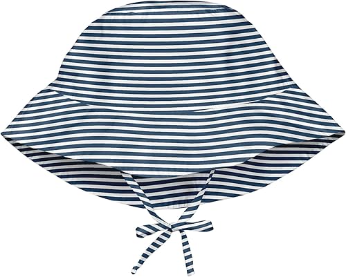 i play. by green sprouts - Sombrero de protección solar UPF 50+ con protección solar ajustable para crecer con el bebé