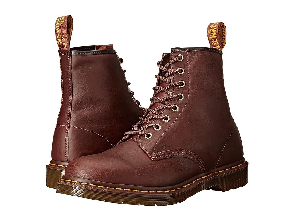 

Dr. Martens 1460 8-Eye Boot Soft Leather (Tan Carpathian) Men's Lace-up Boots