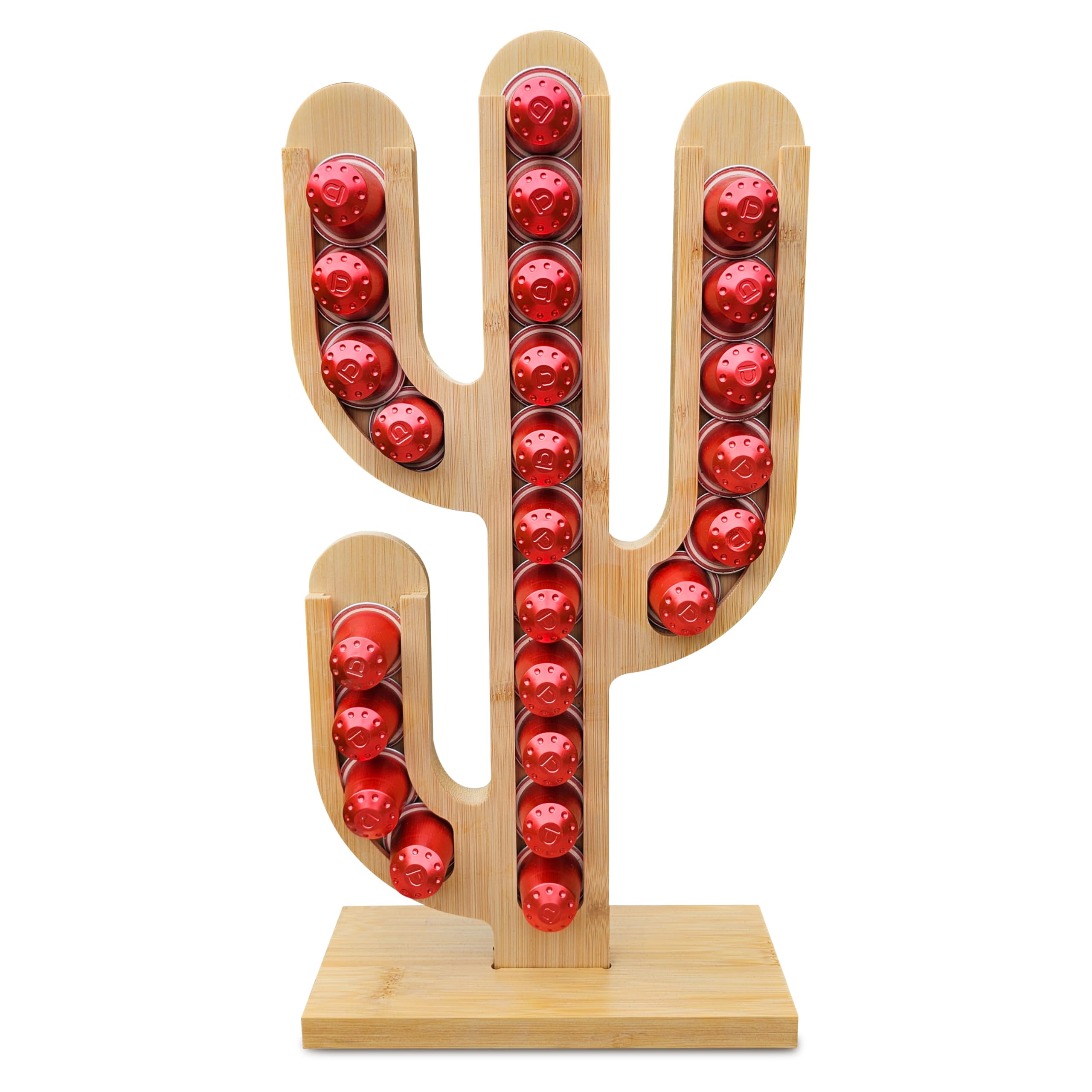 IconicCreations Cactus Coffee Pod Holder - A Prickly Pal for Your Coffee Station, Only Original Line Compatible, Free Standing, For Coffee Lovers, Home Kitchens, Offices