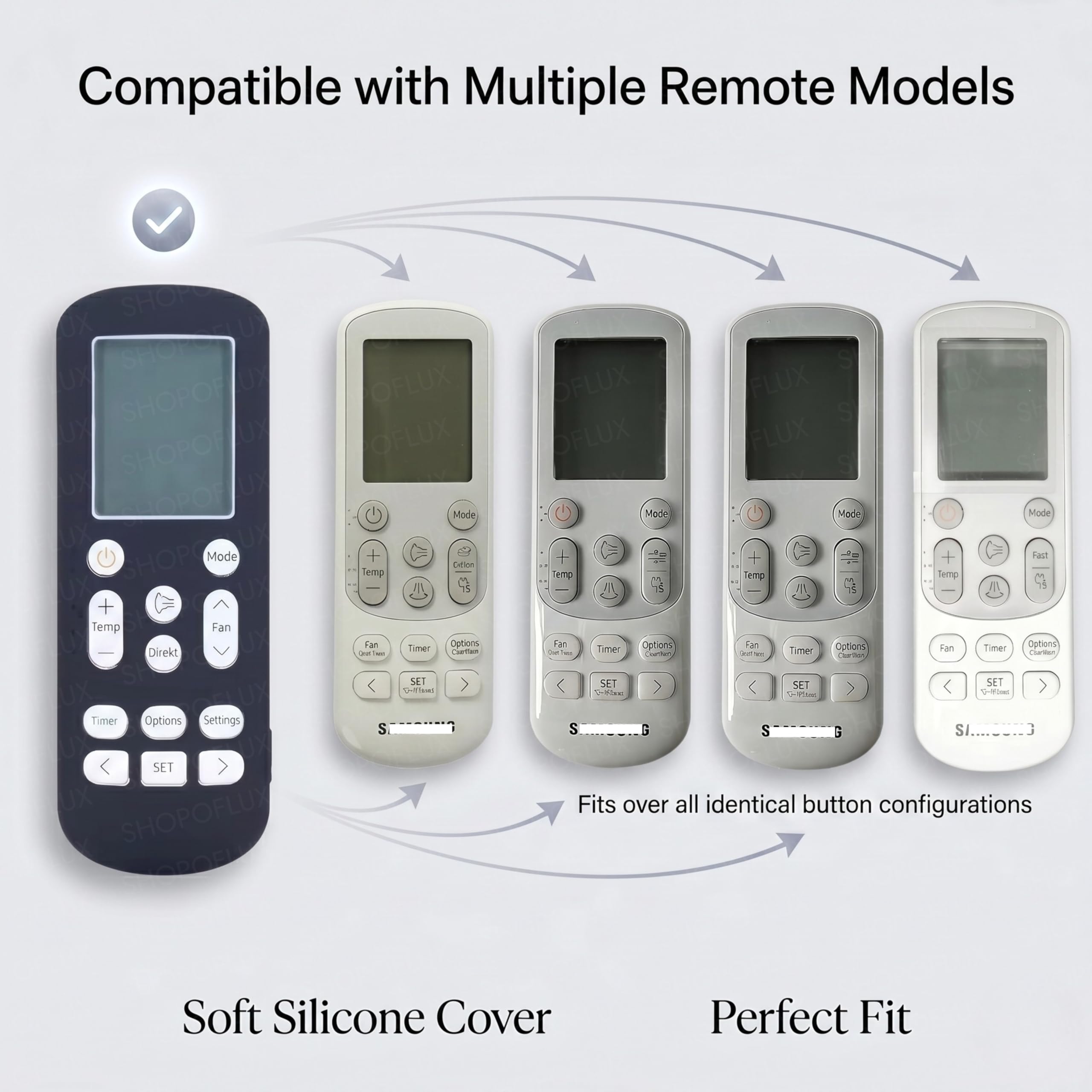AC Remote Cover - Protect Your Samsung Remote -3