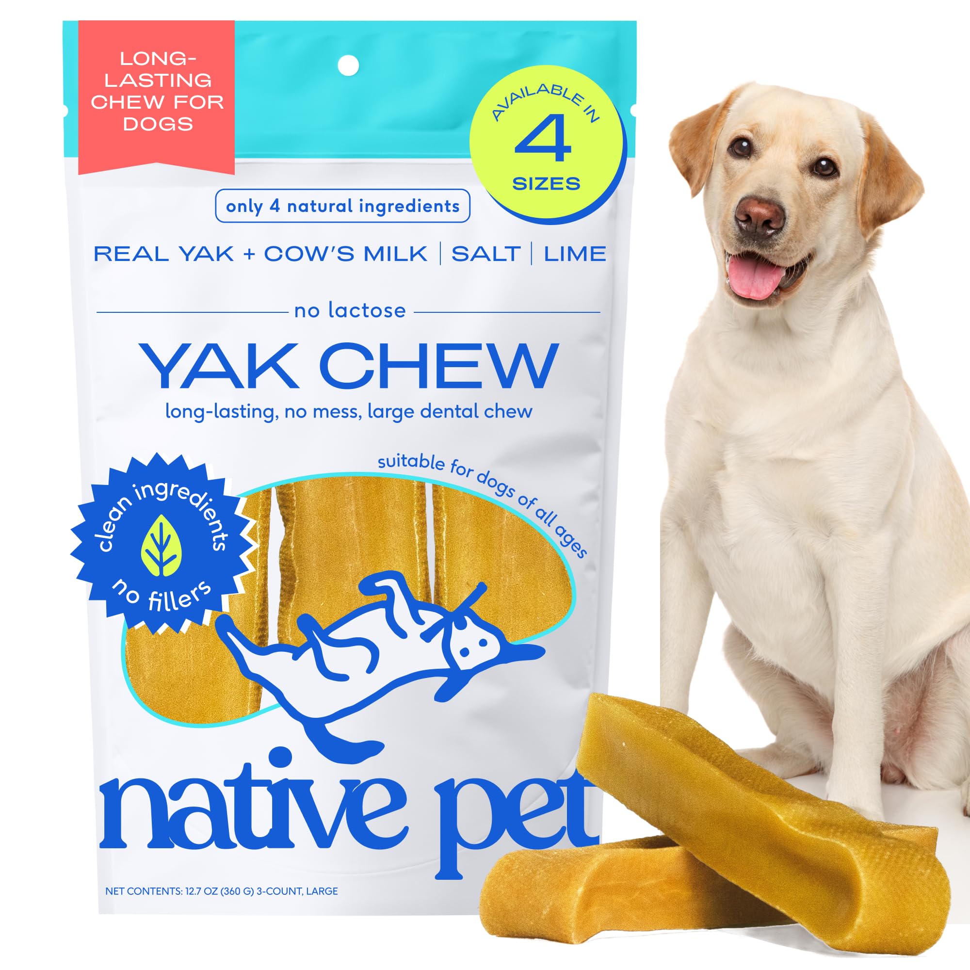 Native Pet Yak Cheese Himalayan Dog Chews
