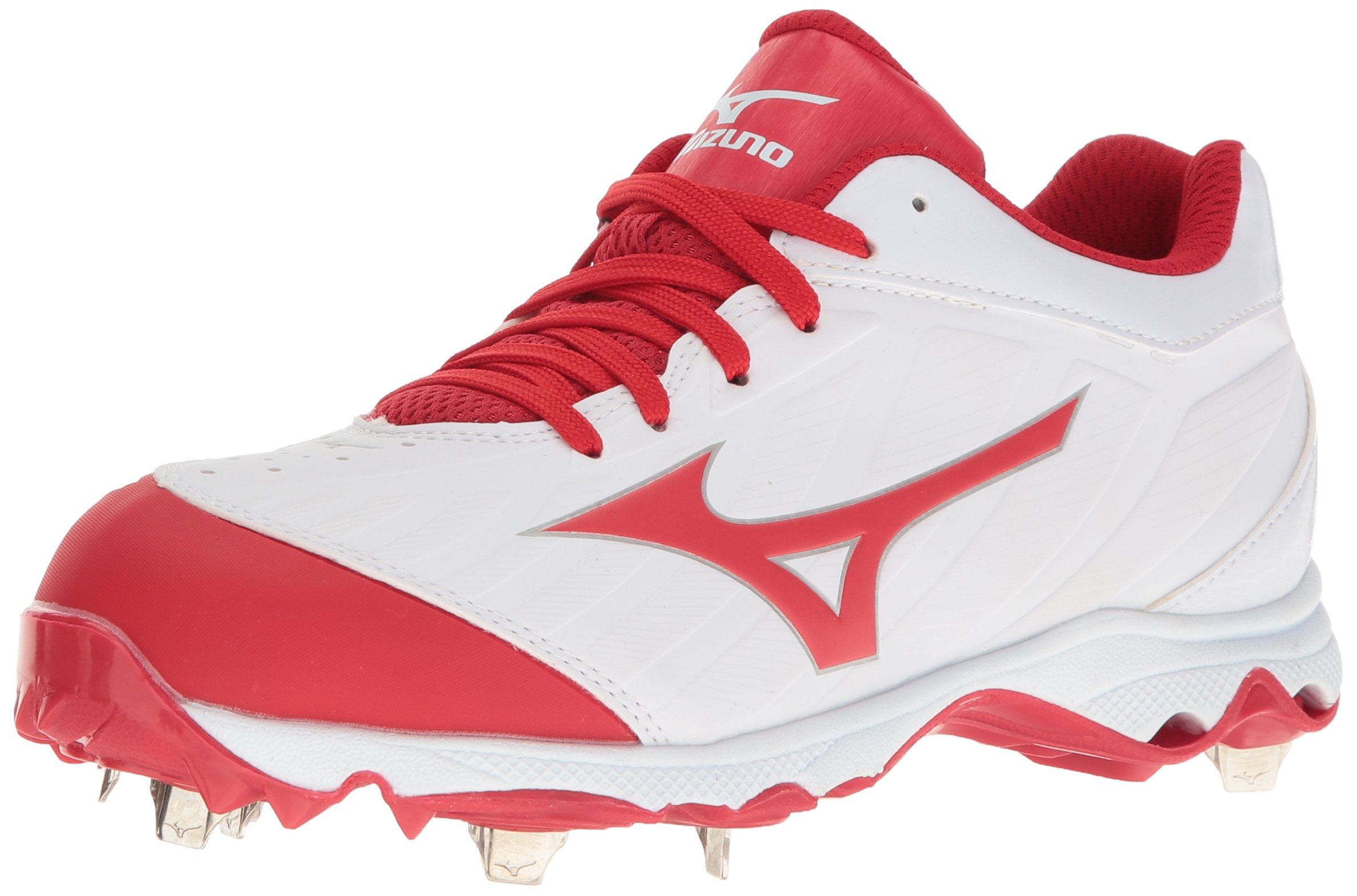 Women's 9-Spike Advanced Sweep 3 Softball Shoe, Black White, 36 EU