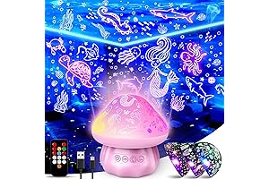 4-in-1 Night Light Projector for Kids, a Dreamy Nightlight Adventure for Young Explorers