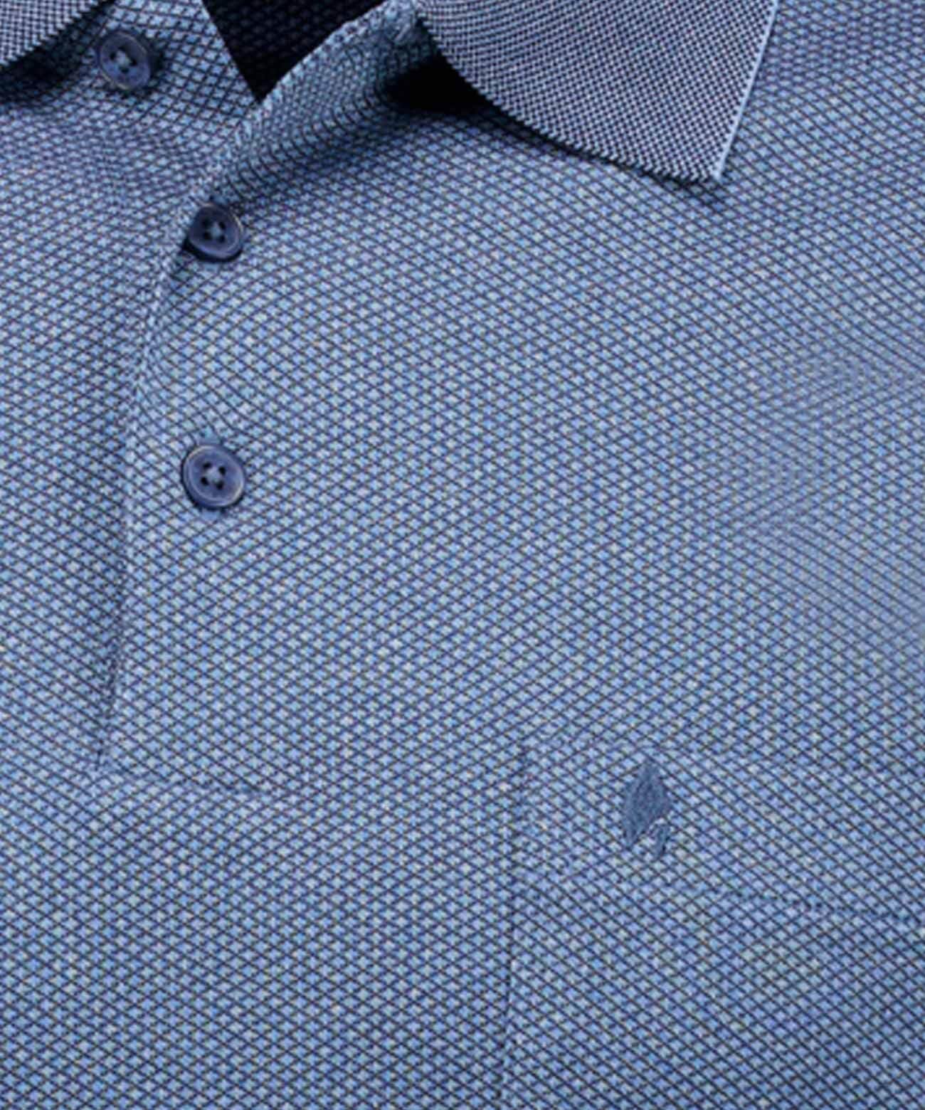 RAGMAN Herren Poloshirt Langarm