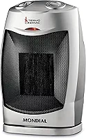 Aquecedor Termo Ceramic, Mondial, Preto/Prata, 1500W, 110V - A-05