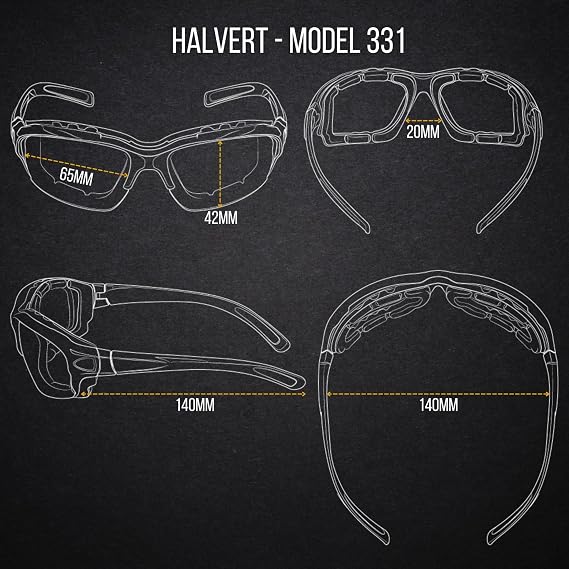 Halvert Motorcycle Sunglasses Riding Glasses