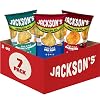 Jackson’s Classic Kettle Potato Chips Variety Pack, 5 oz, Pack of 7 - Made with Premium Avocado Oil, Sea Salt, Salt & Vinegar and BBQ Flavors - Allergen-friendly, Gluten Free, Vegan