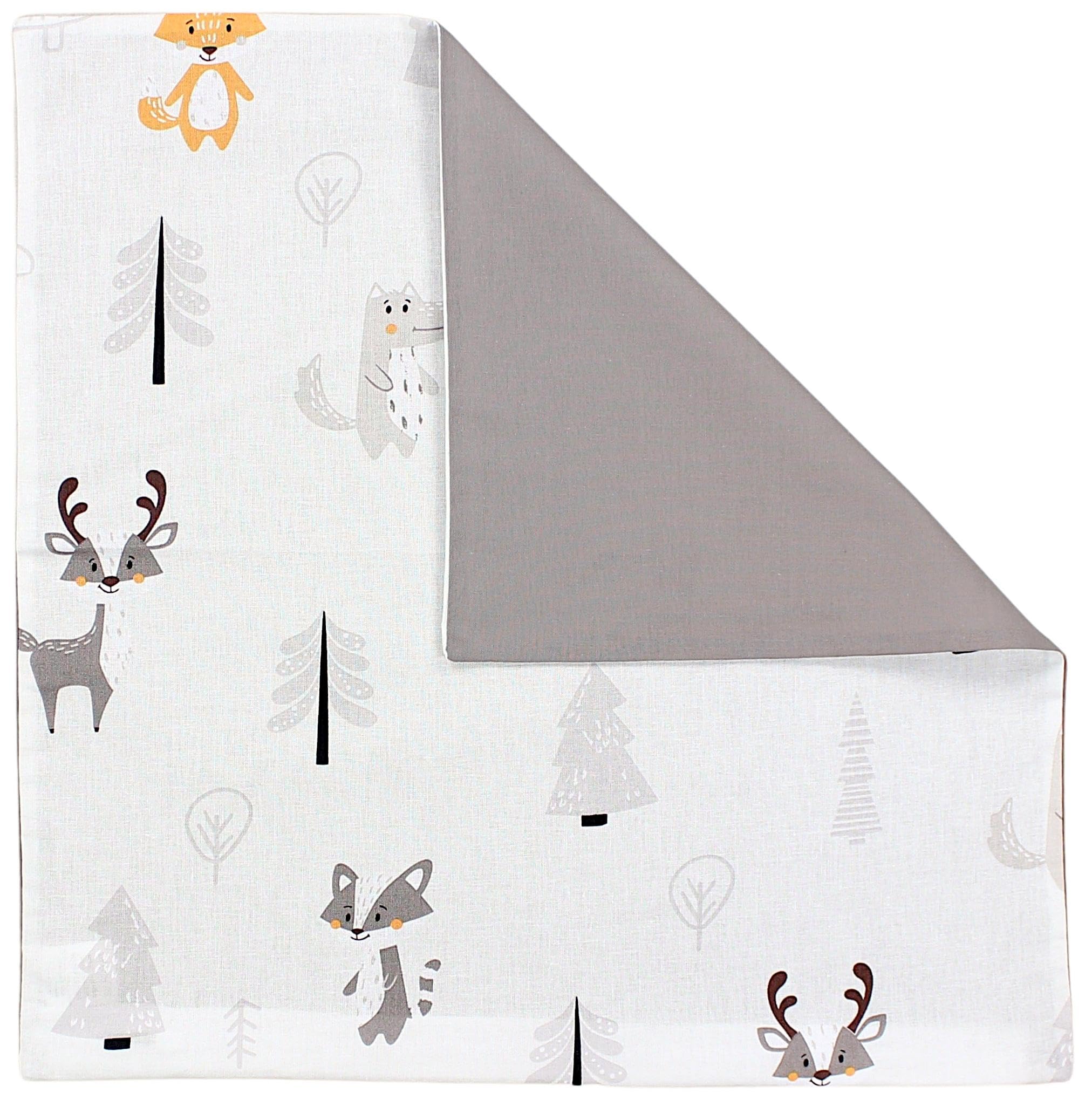 TupTam Funda para Cojin con Diseño Decorativo para Niños, Oso Dino Verde Gris, 40 x 80 cm — view 5