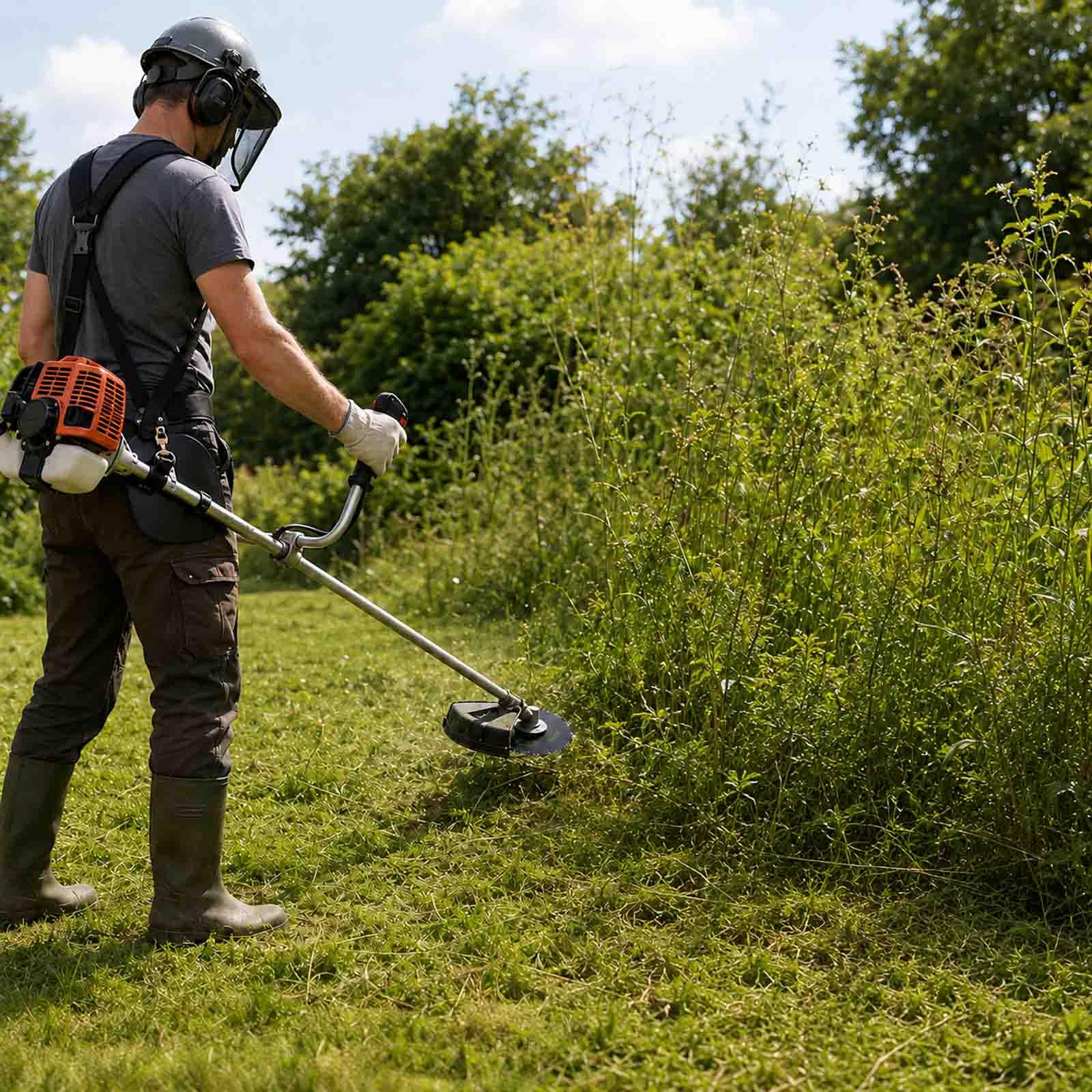 Ostrza z zębami do piły łańcuchowej do Efco DS 2700 S, ostrza ze stali węglowej z zestawem montażowym i pilnikami do grubej trawy i zarośla