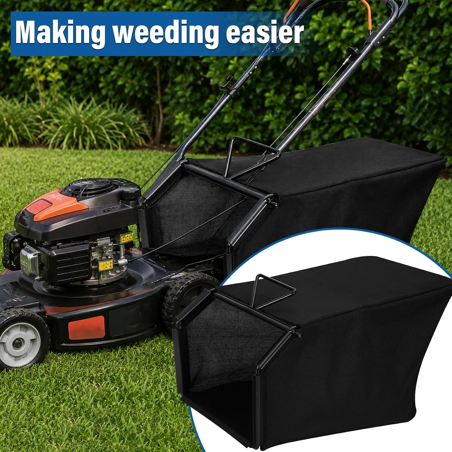 115-4664 Lawn Mower Grass Catcher Bag 132-4483-03 Frame Compatible with Toro Lawn Mower XT675 59307 22" Lawn Mower 2009, Fits Model 20330 20331 20370 20371 20377 20378 & More