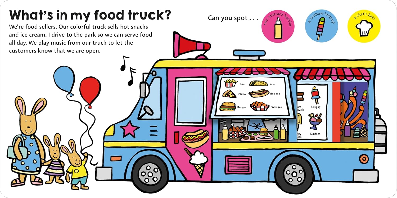 What's in My Truck?: A Slide-And-Find Book With Flaps