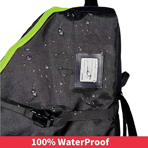 Miniatura 5 de Bolsa de viaje acolchada para asiento de automóvil de 360 para avión, mochila de viaje 10% impermeable para viajes en avión, ajuste universal para