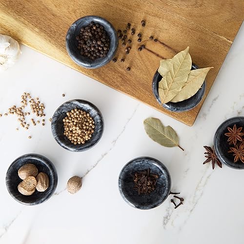 Miniatura 5 de Tazón de mármol para especias y sal de RSVP