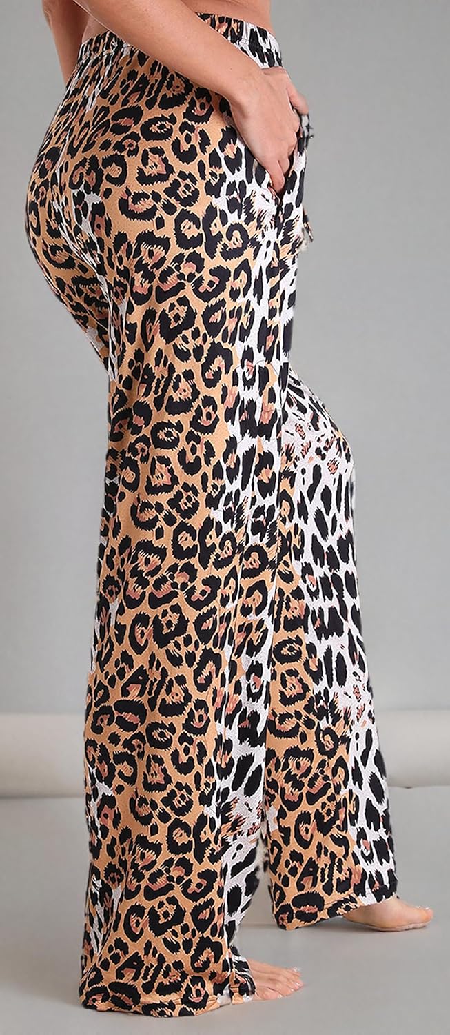 X-Image Women Comfy Casual Pajama Pants with Pockets & Drawstring - Image 4