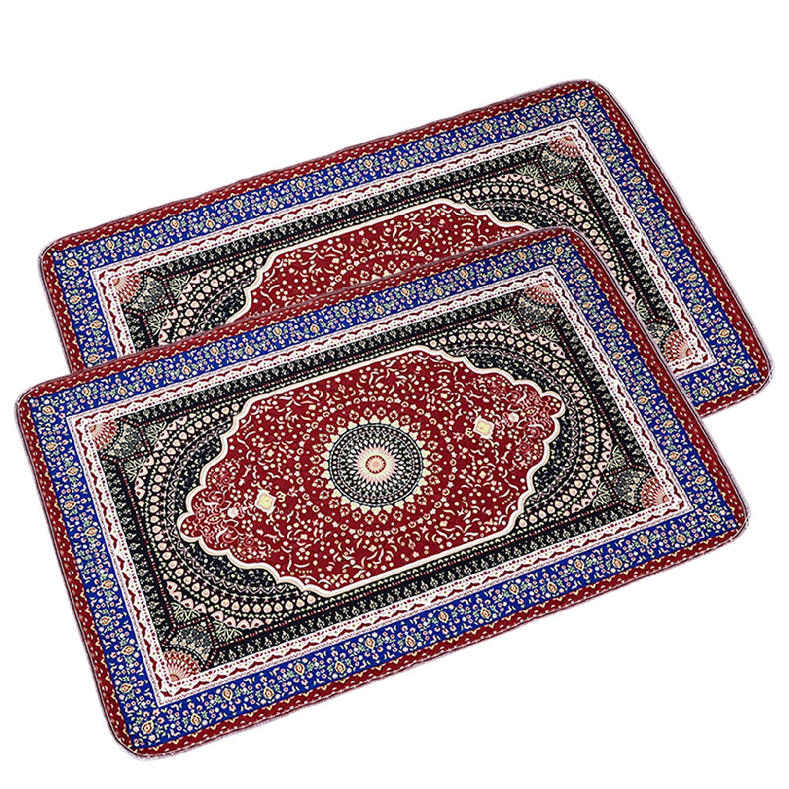 Fansu 2pc Empapadores Perros, Bohemia Lavable Reutilizable Almohadillas Perro, Antideslizante Absorbentes Empapadores para Perros, Adiestramiento Perros Almohadillas (150x90cm,Multicolor)