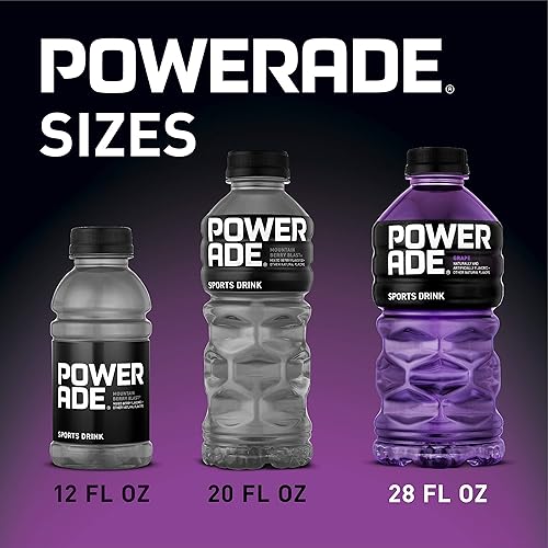 Vista 49 de POWERADE Sports Drink Mountain Berry Blast, 20 onzas (paquete de 24)